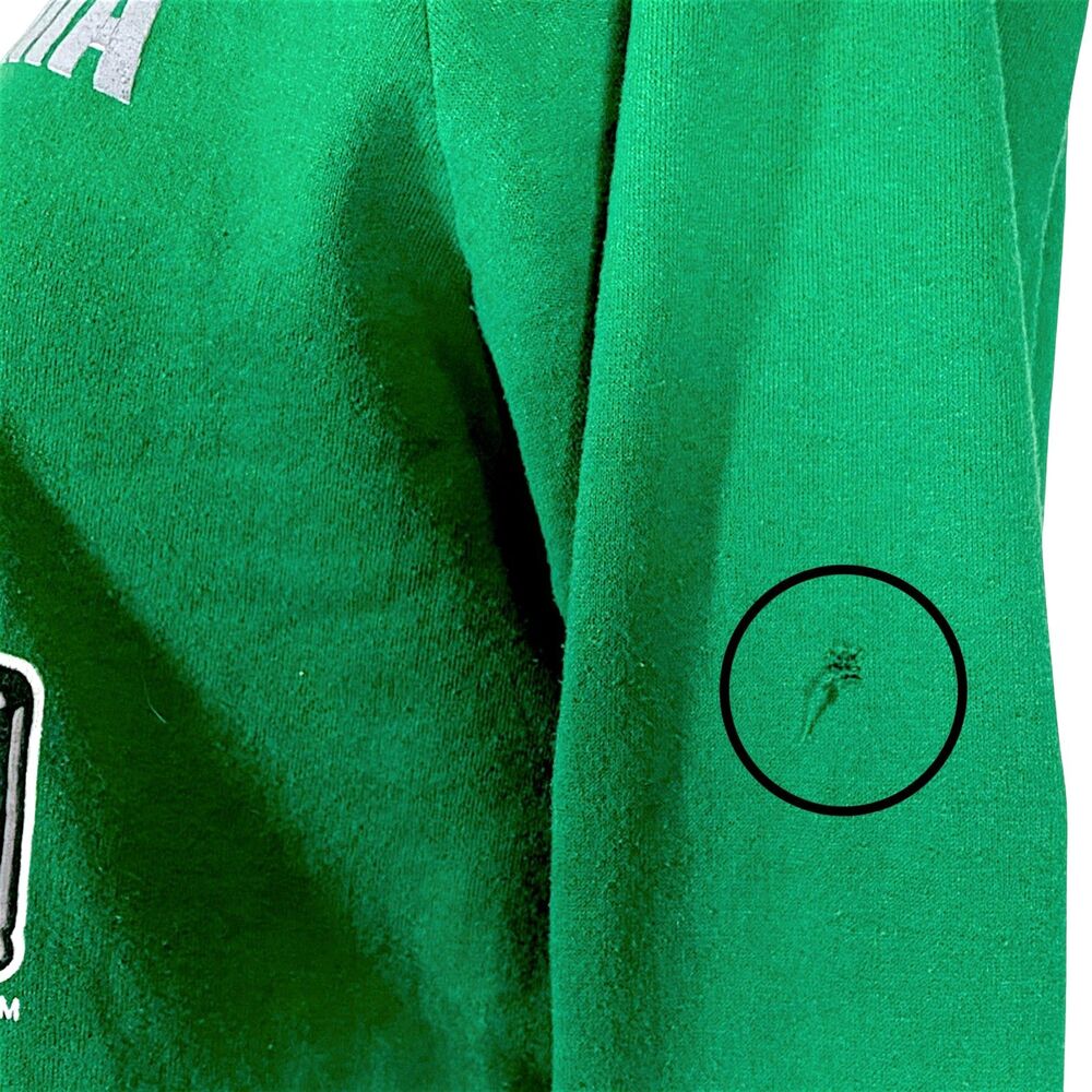 Vintage Garan NFL Eagles Sweatshirt Kelly Green 80s - Picture 11 of 13